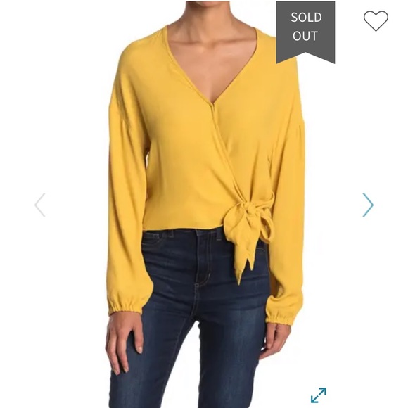 Madewell Tops - Madewell Raelynn Wrap Top NWT